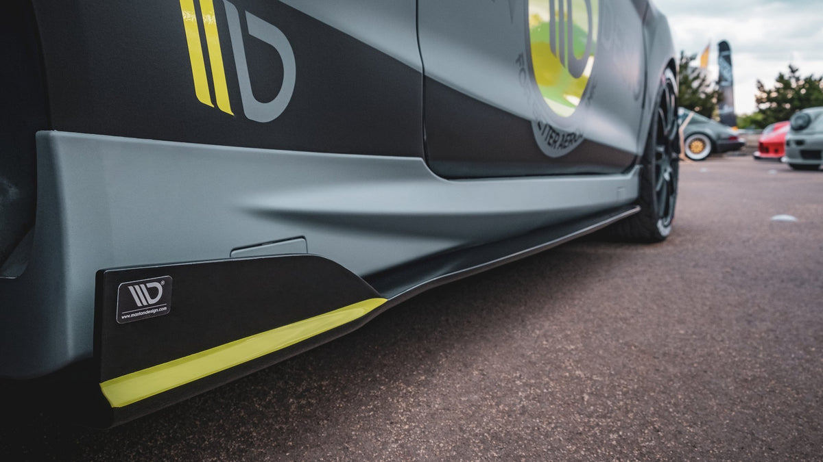 Side Skirts Diffusers suitable for Ford Fiesta 7 ST Facelift