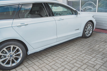 Side Skirts Diffusers suitable for Ford Mondeo Mk5 Facelift/Preface
