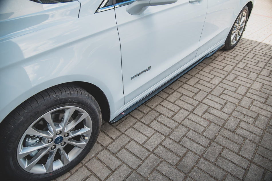 Side Skirts Diffusers suitable for Ford Mondeo Mk5 Facelift/Preface
