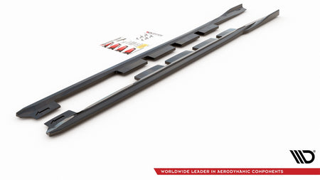 Side Skirts Diffusers suitable for Ford Mondeo Mk5 Facelift/Preface