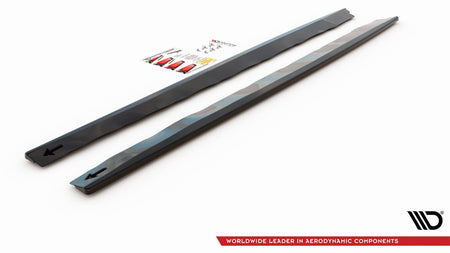 Side Skirts Diffusers suitable for Ford Mustang Mk. 6 Facelift