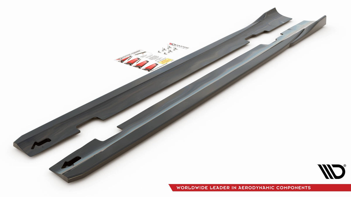 Side Skirts Diffusers suitable for Ford S-Max Mk2 Facelift