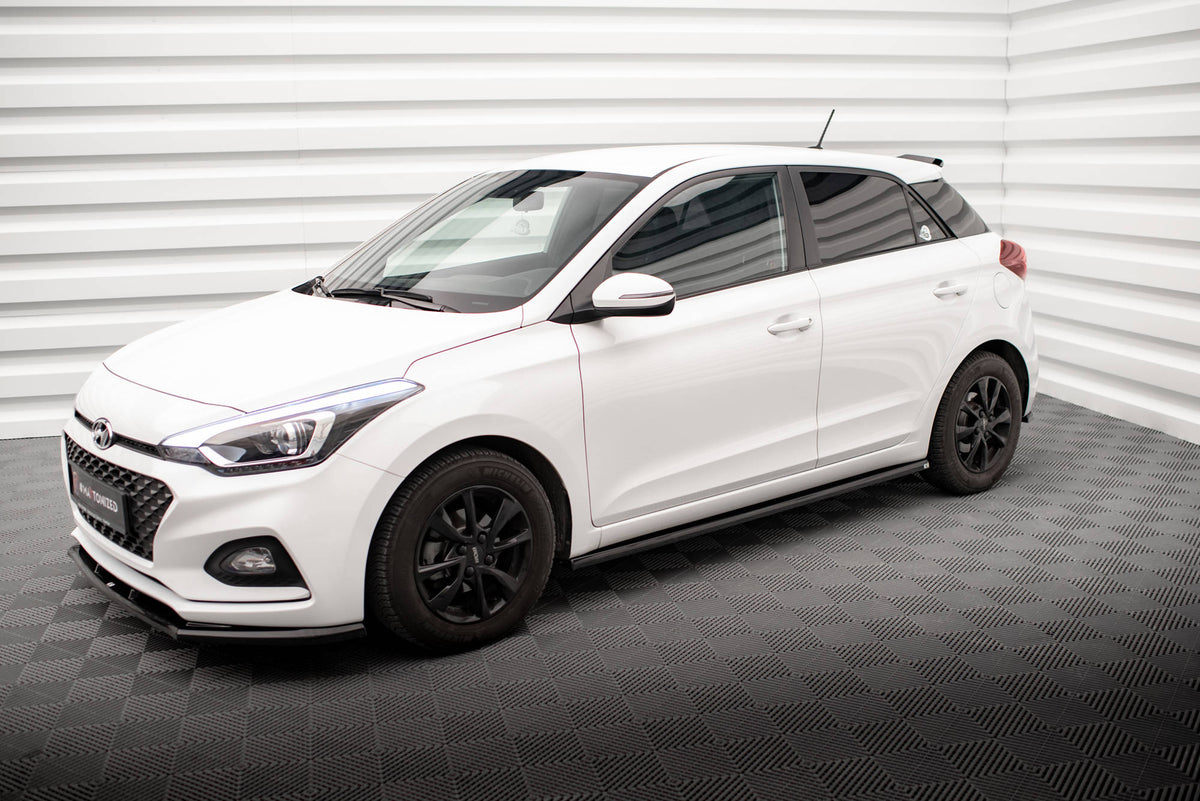 Side Skirts Diffusers suitable for Hyundai I20 Mk2 Facelift