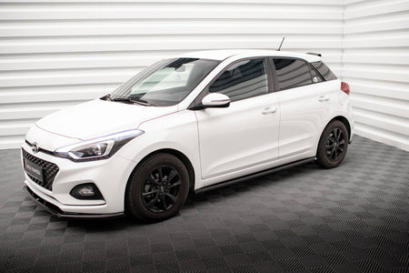 Side Skirts Diffusers suitable for Hyundai I20 Mk2 Facelift