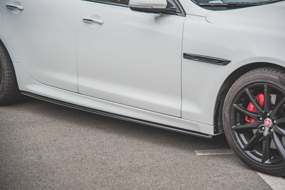 Side Skirts Diffusers suitable for Jaguar XJ R-Sport X351 Facelift