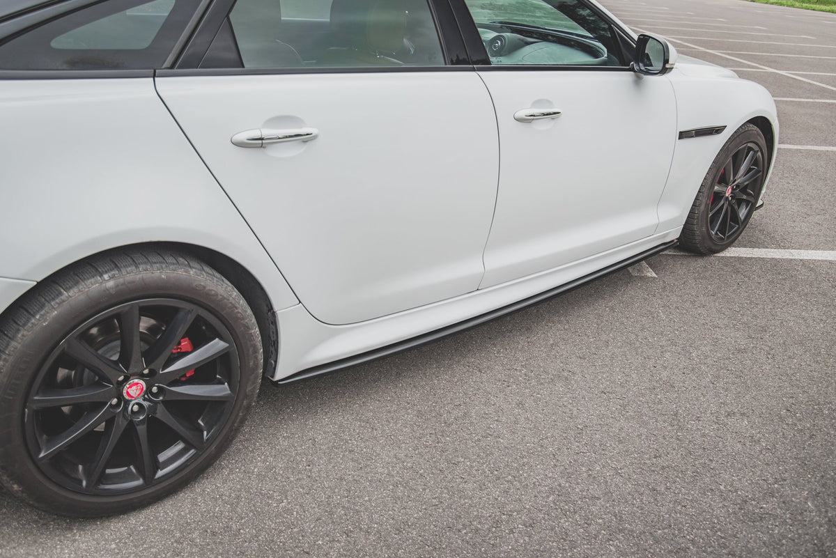 Side Skirts Diffusers suitable for Jaguar XJ R-Sport X351 Facelift