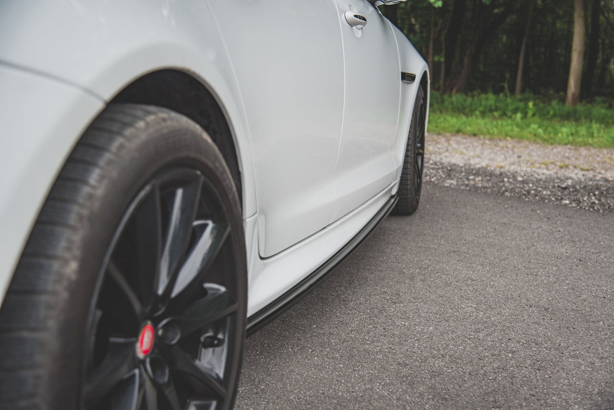 Side Skirts Diffusers suitable for Jaguar XJ R-Sport X351 Facelift