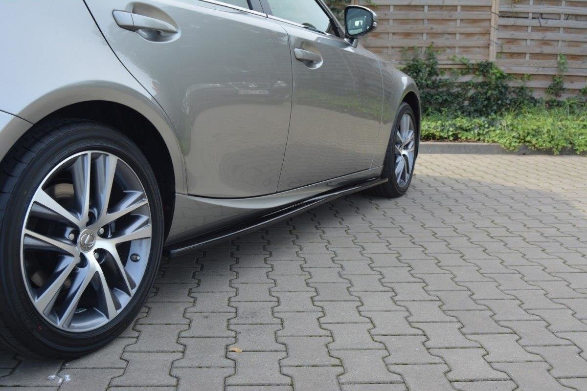 Side Skirts Diffusers suitable for Lexus IS Mk3/ Mk3 Facelift