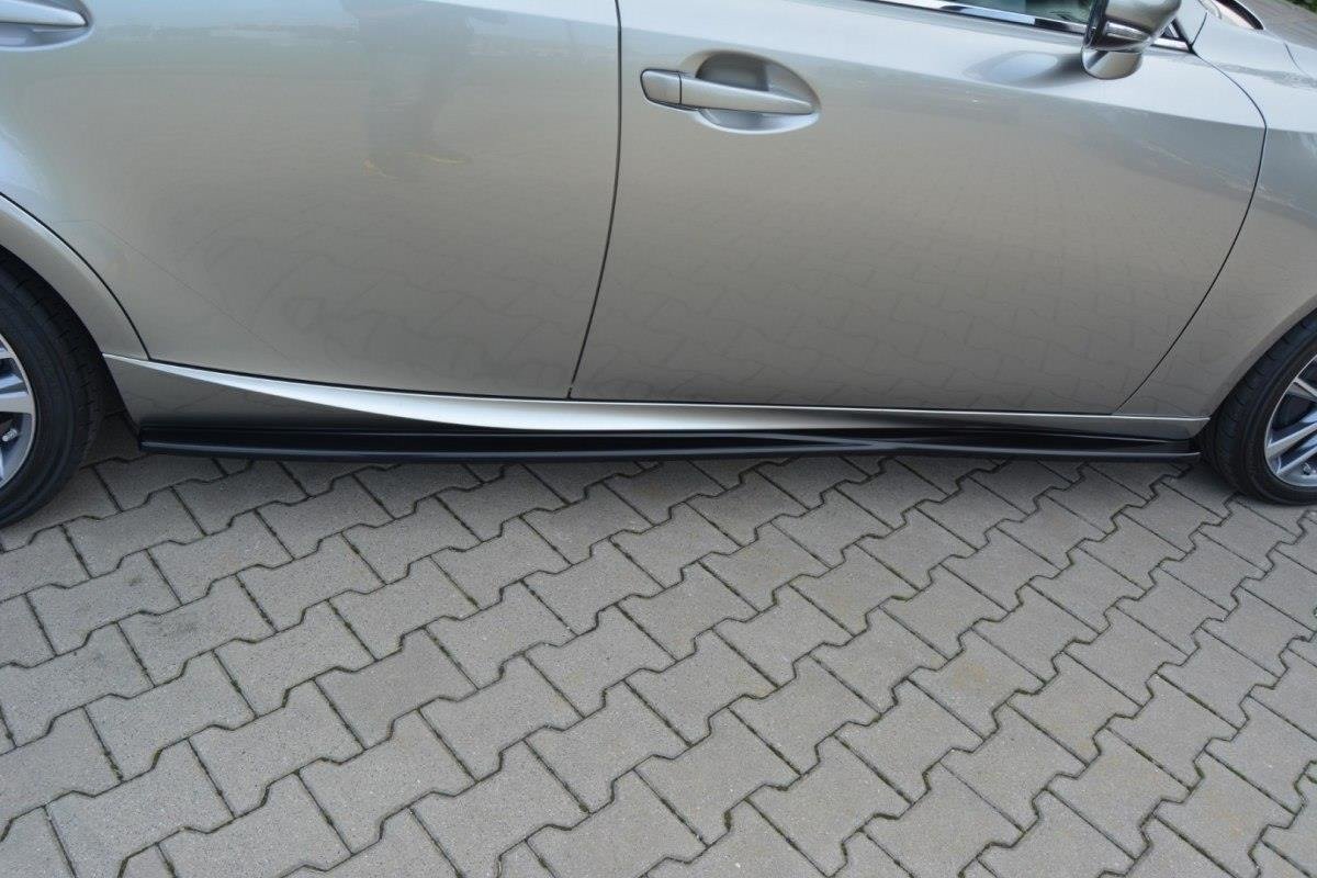 Side Skirts Diffusers suitable for Lexus IS Mk3/ Mk3 Facelift