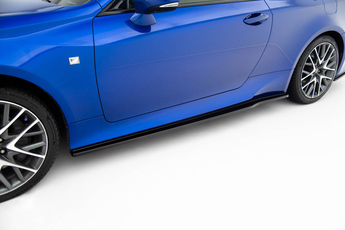 Side Skirts Diffusers suitable for Lexus RC Mk1