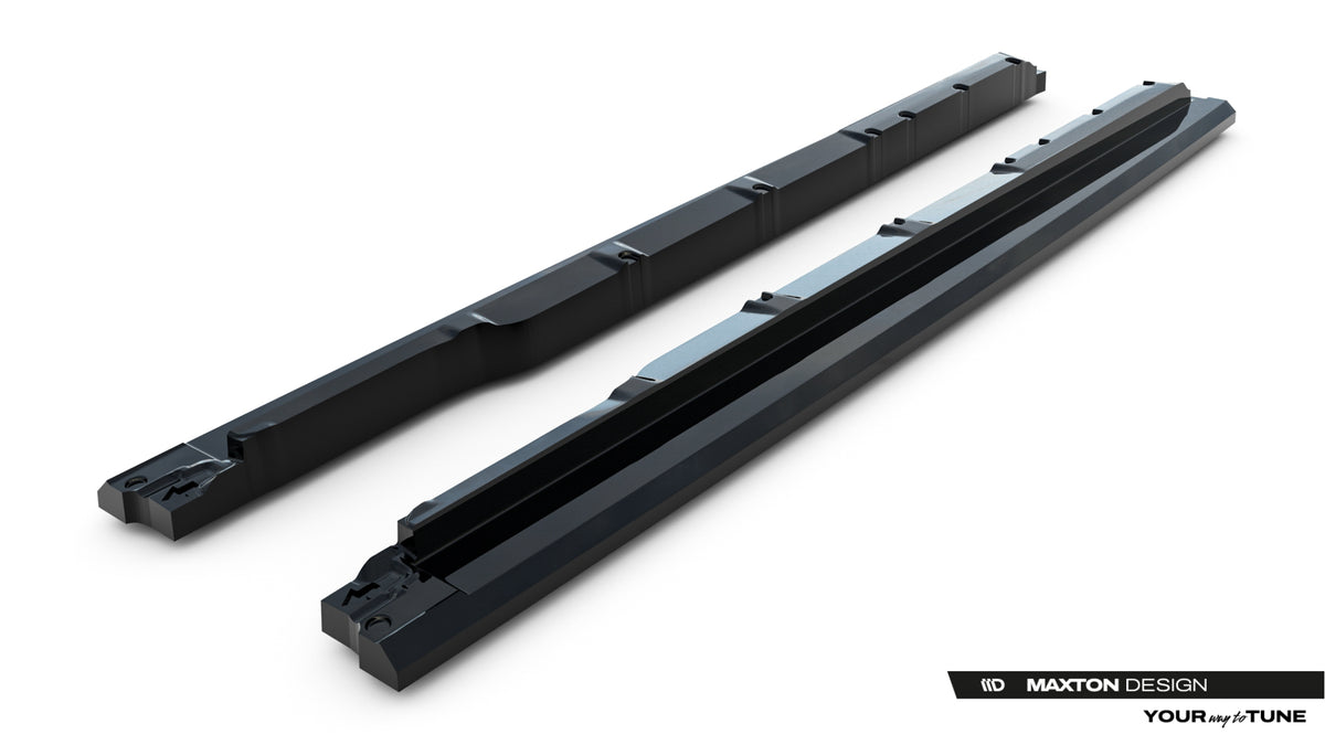 Side Skirts Diffusers suitable for Lexus RX F-Sport Mk4 Facelift (version without OEM step rails)