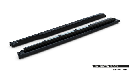 Side Skirts Diffusers suitable for Lexus RX F-Sport Mk4 Facelift (version without OEM step rails)