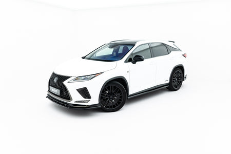 Side Skirts Diffusers suitable for Lexus RX F-Sport Mk4 Facelift (version without OEM step rails)
