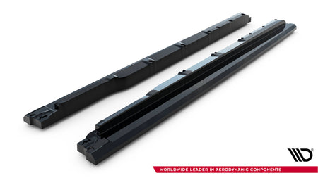 Side Skirts Diffusers suitable for Lexus RX Mk4 Facelift (version without OEM step rails)