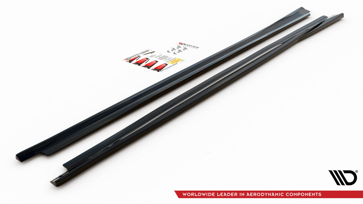 Side Skirts Diffusers suitable for Maserati Ghibli Mk3