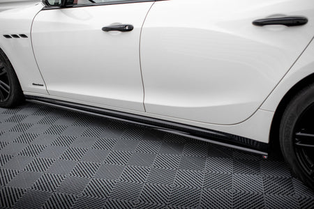 Side Skirts Diffusers suitable for Maserati Ghibli Mk3 Facelift