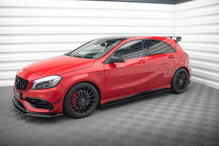 Side Skirts Diffusers suitable for Mercedes A W176/ CLA 117 AMG/ CLA 117 AMG LINE Facelift