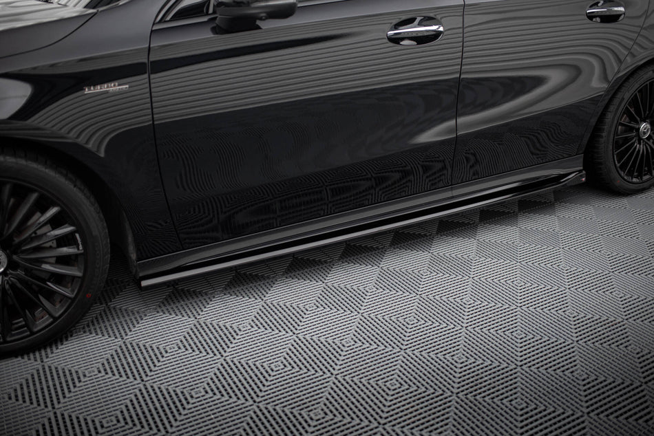 Side Skirts Diffusers suitable for Mercedes-AMG A35 / A AMG-Line W177 Facelift
