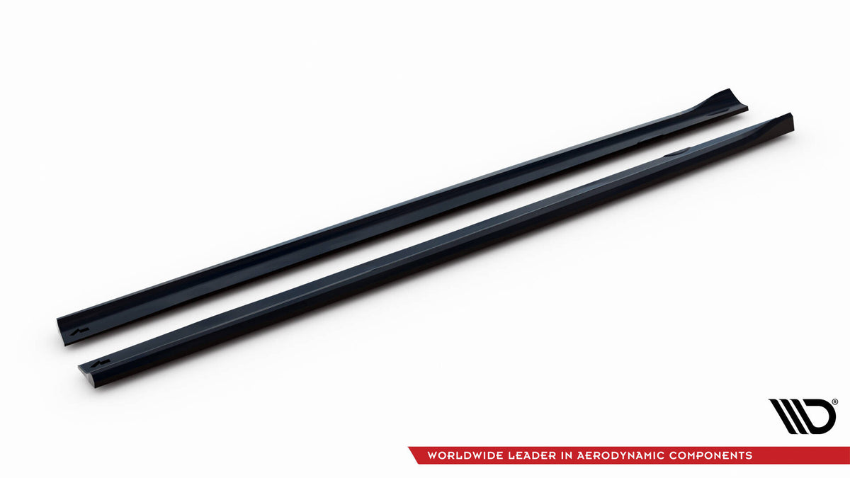 Side Skirts Diffusers suitable for Mercedes-AMG A35 / A AMG-Line W177 Facelift