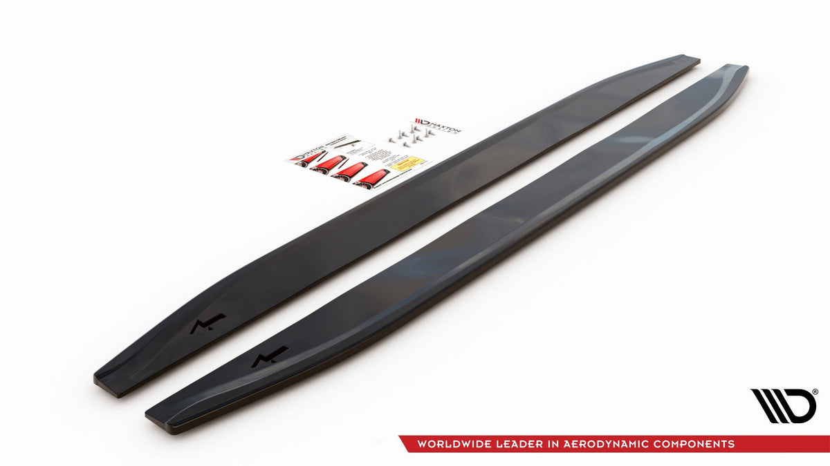 Side Skirts Diffusers suitable for Mercedes-AMG / AMG-Line GLE Coupe  C167 / C167 Facelift