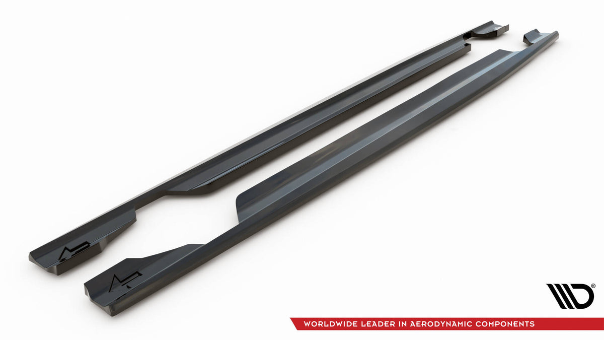 Side Skirts Diffusers suitable for Mercedes-AMG C43 Coupe / Cabrio C205 Facelift / A205 Facelift