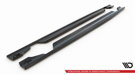 Side Skirts Diffusers suitable for Mercedes-AMG C43 Coupe / Cabrio C205 Facelift / A205 Facelift