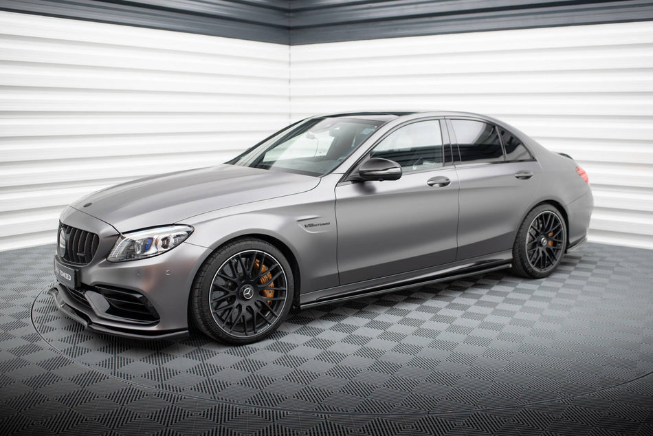 Side Skirts Diffusers suitable for Mercedes-AMG C63 Sedan / Estate W205 Facelift