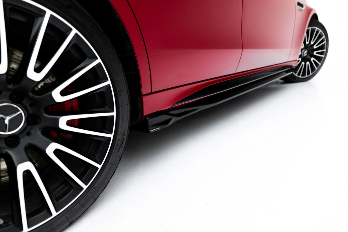 Side Skirts Diffusers suitable for Mercedes-AMG E53 Sedan / Estate W214