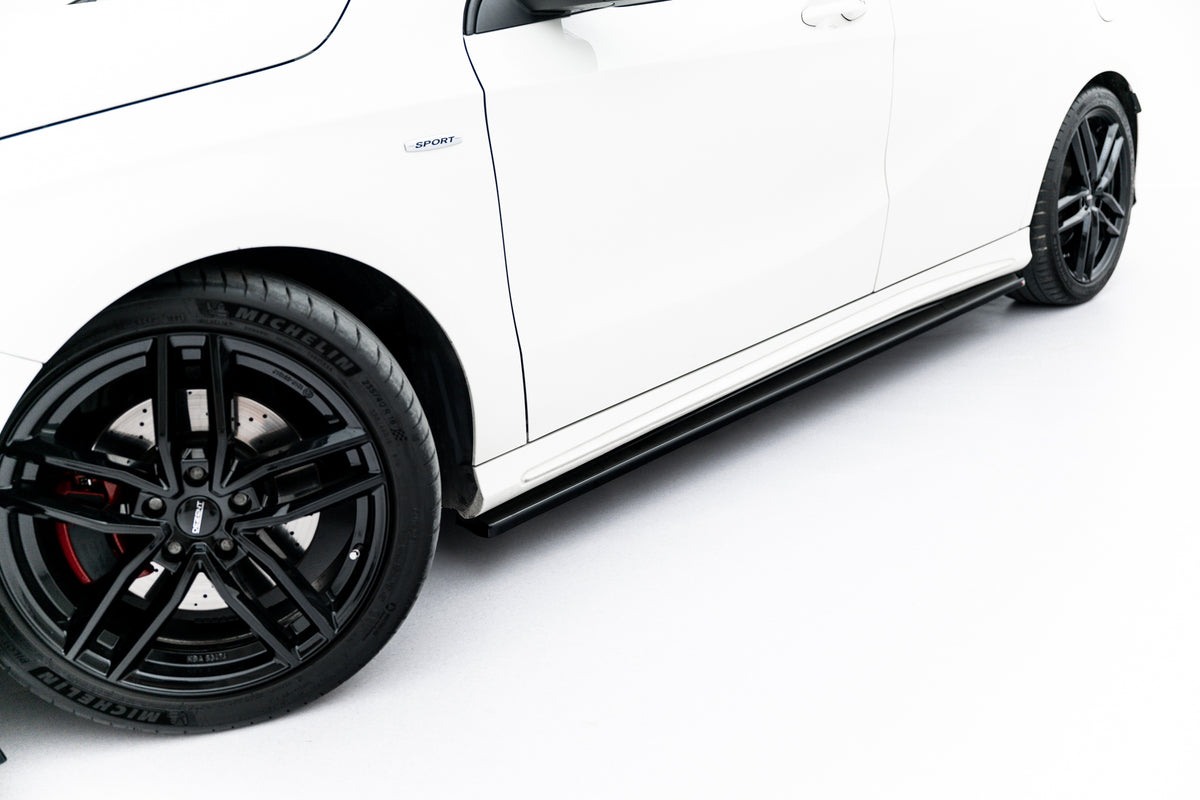 Side Skirts Diffusers suitable for Mercedes-Benz A  AMG-Line W176