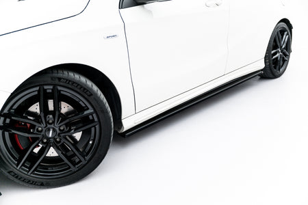 Side Skirts Diffusers suitable for Mercedes-Benz A  AMG-Line W176