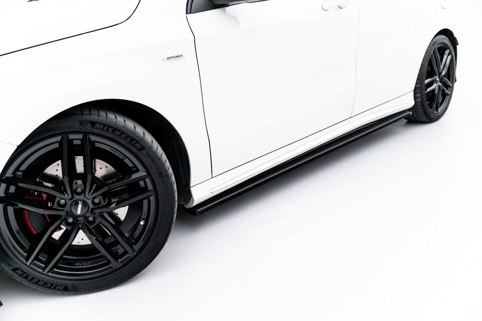 Side Skirts Diffusers suitable for Mercedes-Benz A  AMG-Line W176