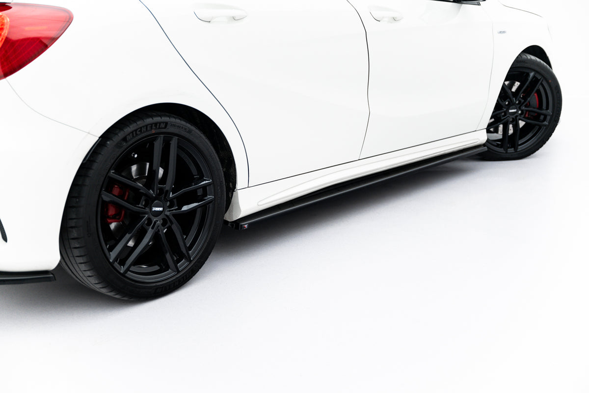 Side Skirts Diffusers suitable for Mercedes-Benz A  AMG-Line W176