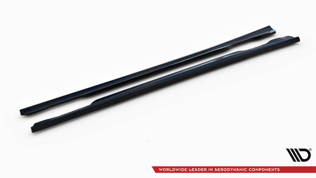 Side Skirts Diffusers suitable for Mercedes-Benz A AMG-Line W176 Facelif