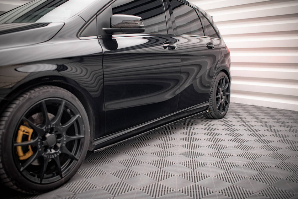 Side Skirts Diffusers suitable for Mercedes-Benz B W246 Facelift