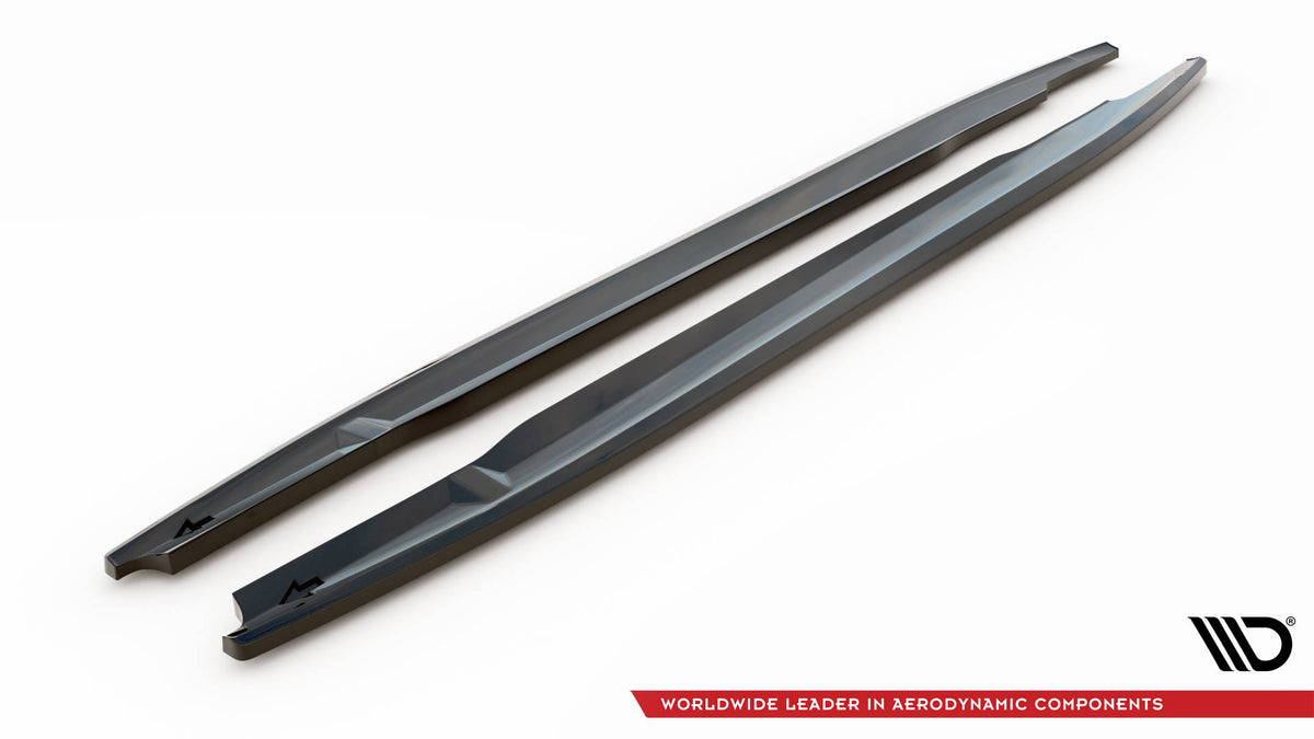 Side Skirts Diffusers suitable for Mercedes-Benz C AMG-Line / 43 AMG W206