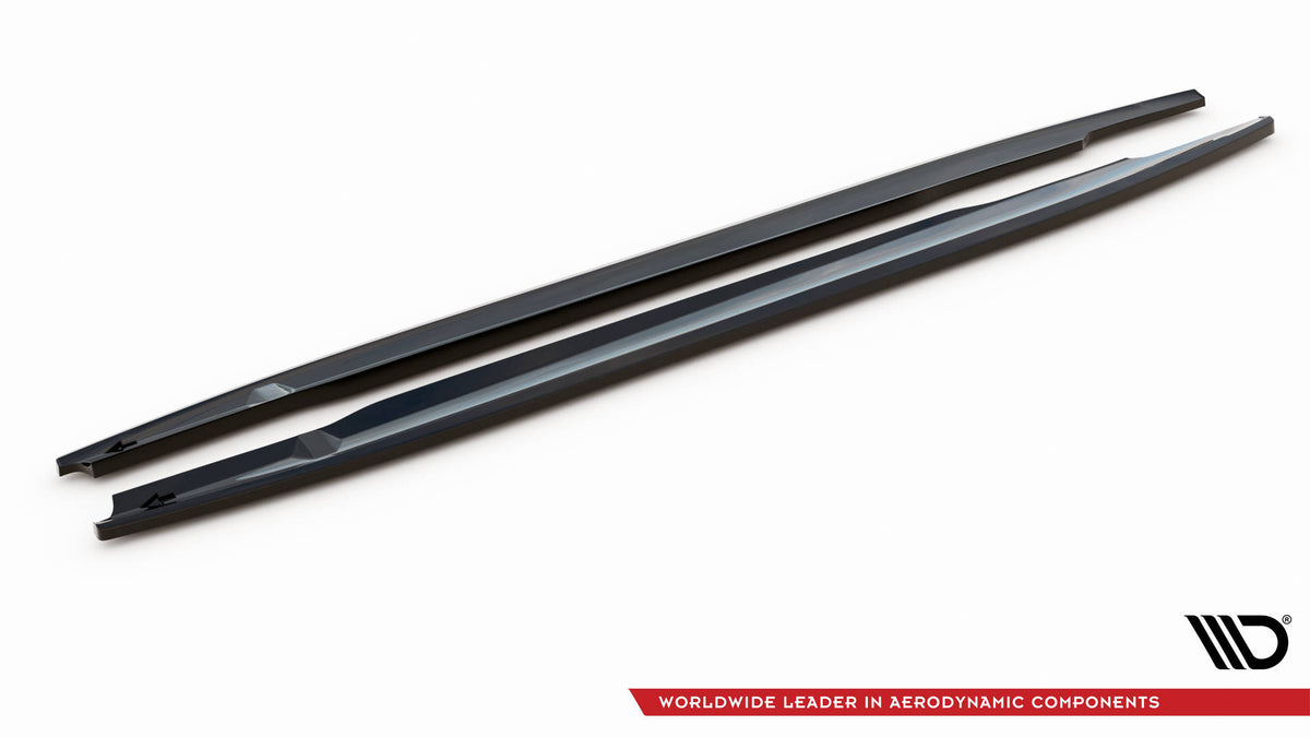 Side Skirts Diffusers suitable for Mercedes-Benz C AMG-Line / 43 AMG W206