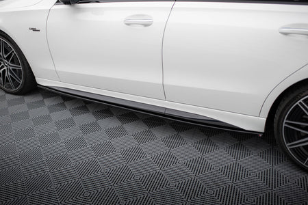 Side Skirts Diffusers suitable for Mercedes-Benz C AMG-Line / 43 AMG W206
