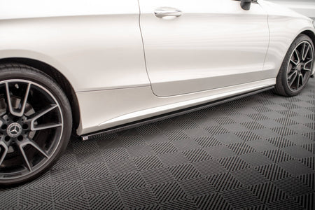 Side Skirts Diffusers suitable for Mercedes-Benz C Coupe AMG-Line C205 Facelift