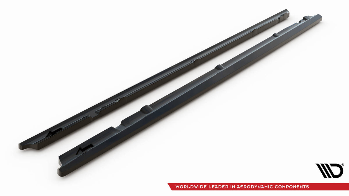 Side Skirts Diffusers suitable for Mercedes-Benz C Coupe AMG-Line C205 Facelift