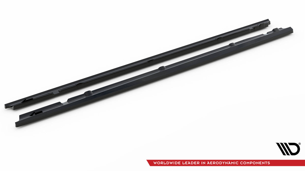 Side Skirts Diffusers suitable for Mercedes-Benz C Coupe AMG-Line C205 Facelift