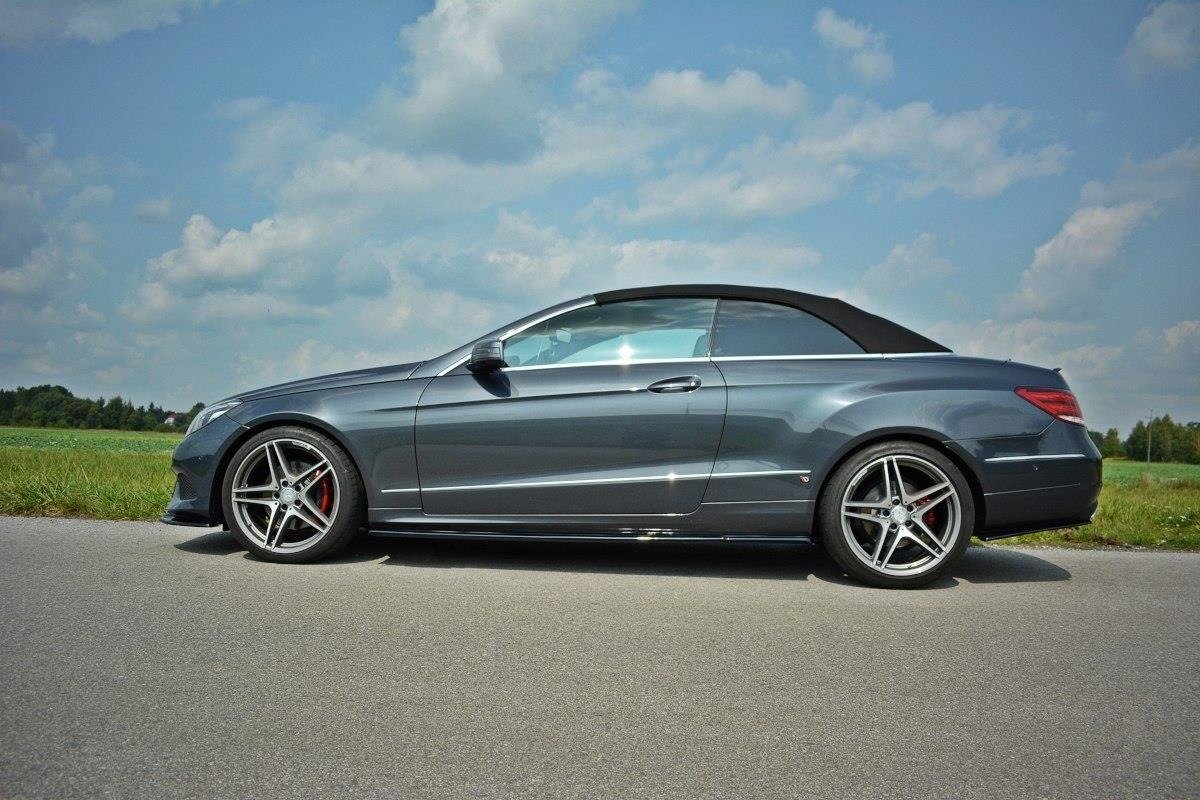 Side Skirts Diffusers suitable for Mercedes -Benz E Coupe / Cabrio C207 Facelift / A207 Facelit