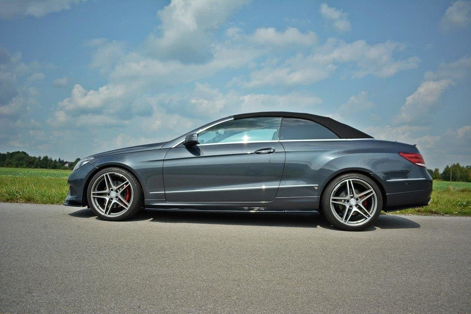 Side Skirts Diffusers suitable for Mercedes -Benz E Coupe / Cabrio C207 Facelift / A207 Facelit