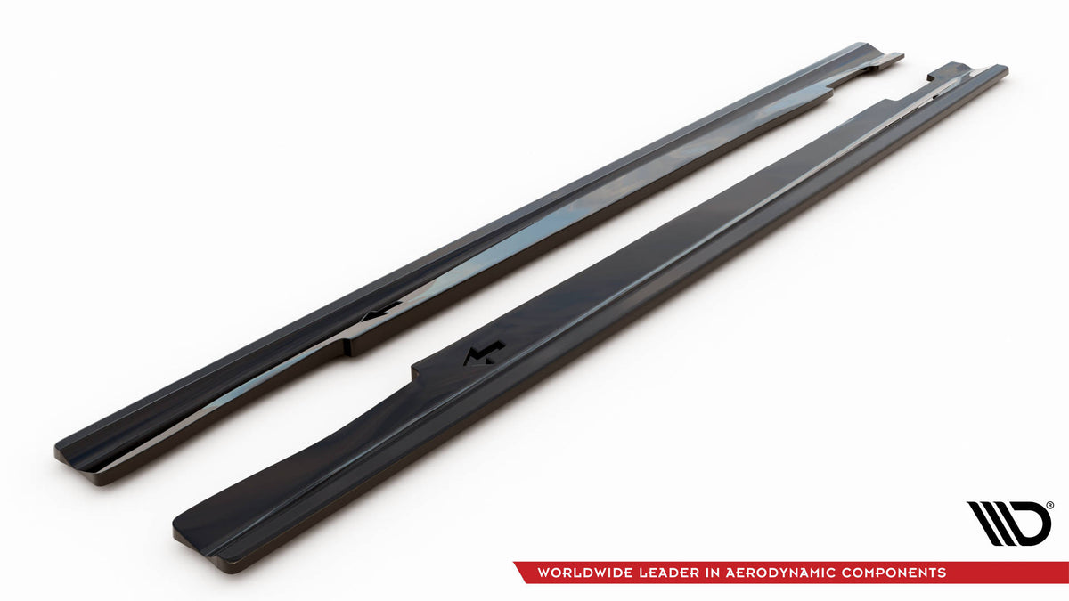 Side Skirts Diffusers suitable for Mercedes-Benz E63 AMG / AMG-Line Sedan W212 Facelift