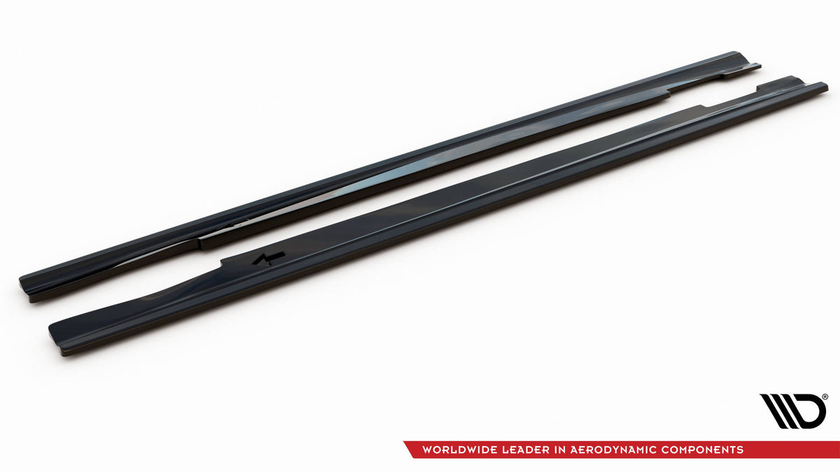 Side Skirts Diffusers suitable for Mercedes-Benz E63 AMG / AMG-Line Sedan W212 Facelift