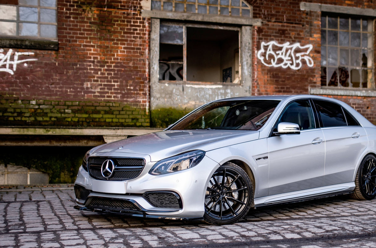 Side Skirts Diffusers suitable for Mercedes-Benz E63 AMG / AMG-Line Sedan W212 Facelift