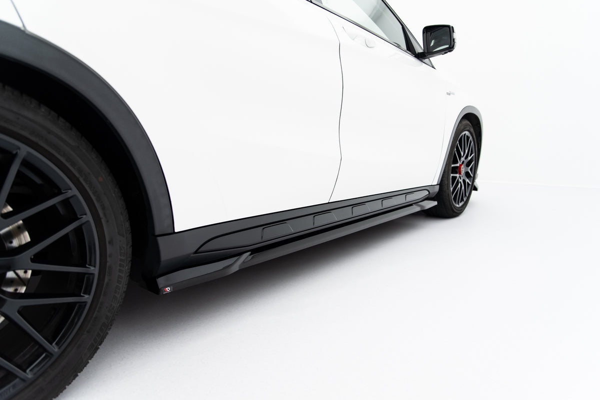 Side Skirts Diffusers suitable for Mercedes-Benz GLA 45 AMG X156 Facelift