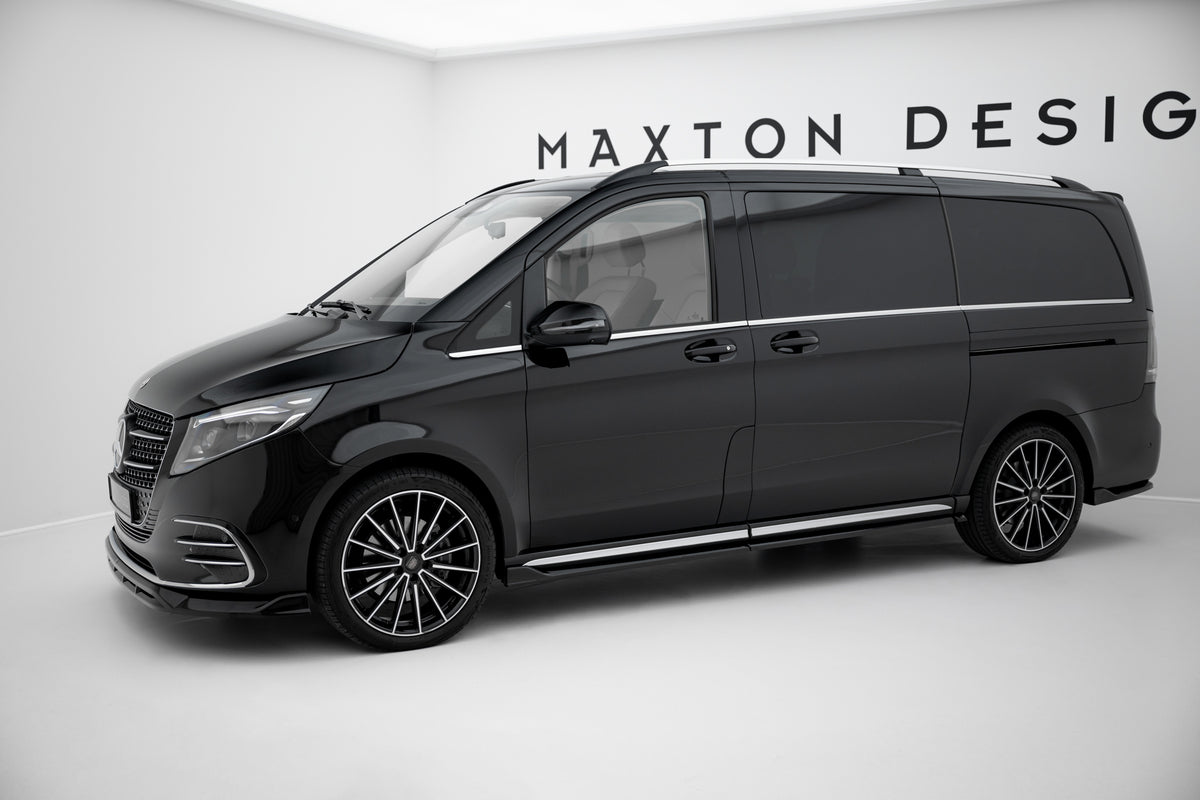 Side Skirts Diffusers suitable for Mercedes-Benz V-Class Long AMG-Line W447 Facelift 2