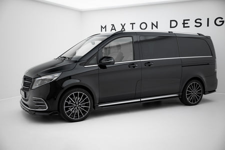 Side Skirts Diffusers suitable for Mercedes-Benz V-Class Long AMG-Line W447 Facelift 2