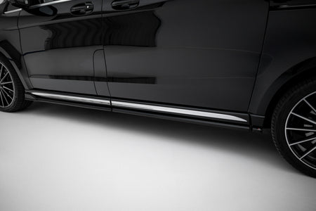 Side Skirts Diffusers suitable for Mercedes-Benz V-Class Long AMG-Line W447 Facelift 2