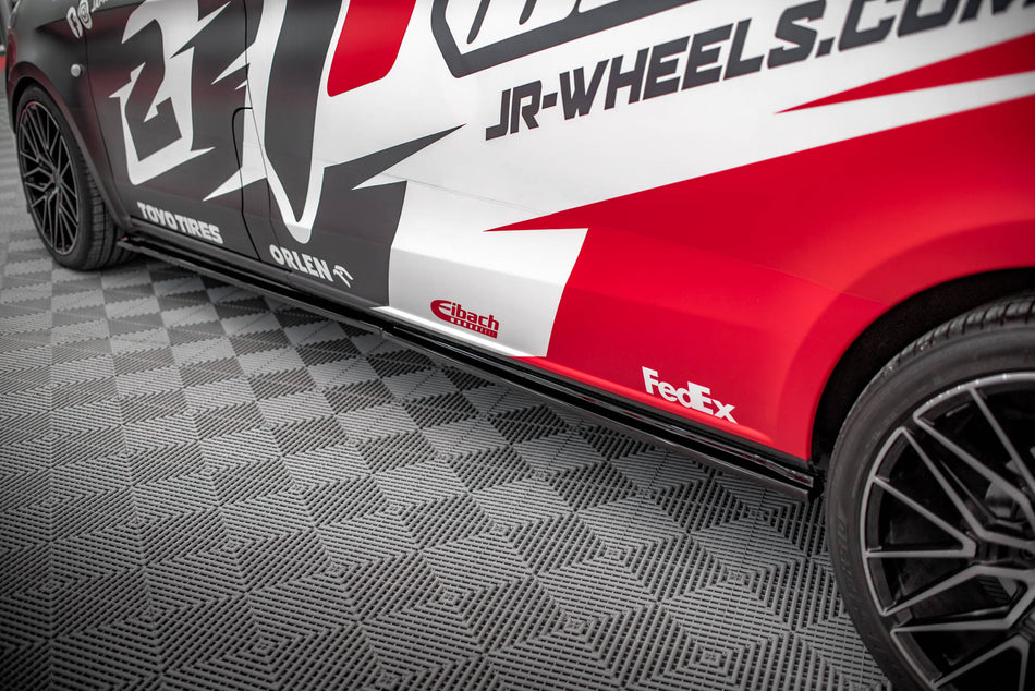 Side Skirts Diffusers suitable for Mercedes-Benz Vito Extra Long W447 Facelift / V Extra Long W447 Facelift / Facelift 2